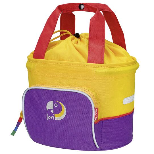 KLICKfix Lori Shopper Violett/Gelb - Bikespecht