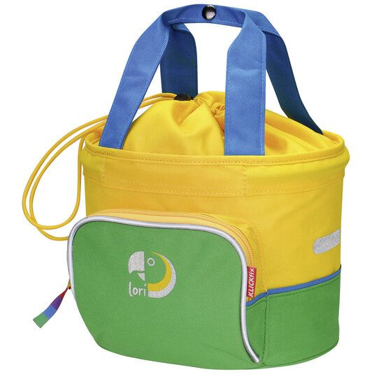 KLICKfix Lori Shopper Gruen/Gelb - Bikespecht
