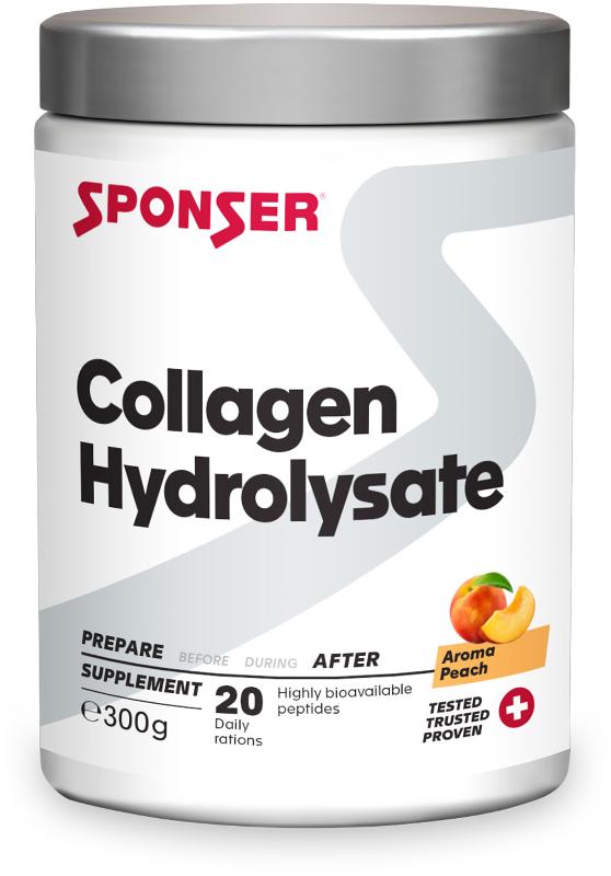 SPONSER Collagen Hydrolysate Peach 300 g Dose