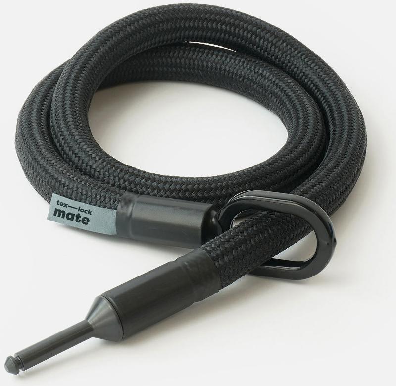 Texlock Einsteckseil für Rahmenschloss mate 160 onyx black