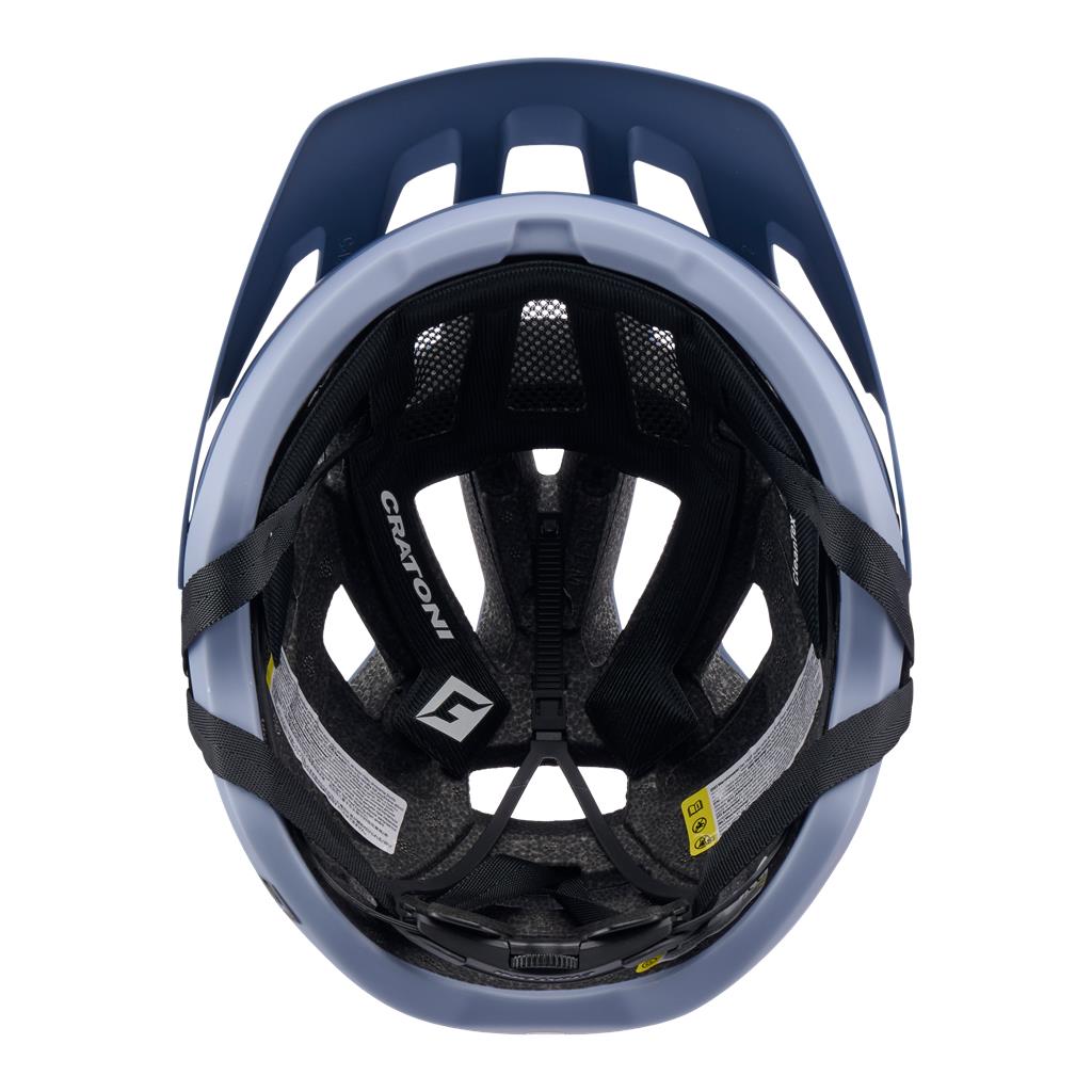 Cratoni blau matt, Gr. M/L (56-61cm) Fahrradhelm Cratoni AllRace