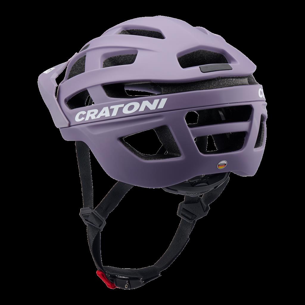 Cratoni lila matt, Gr. M/L (56-61cm) Fahrradhelm Cratoni AllRace