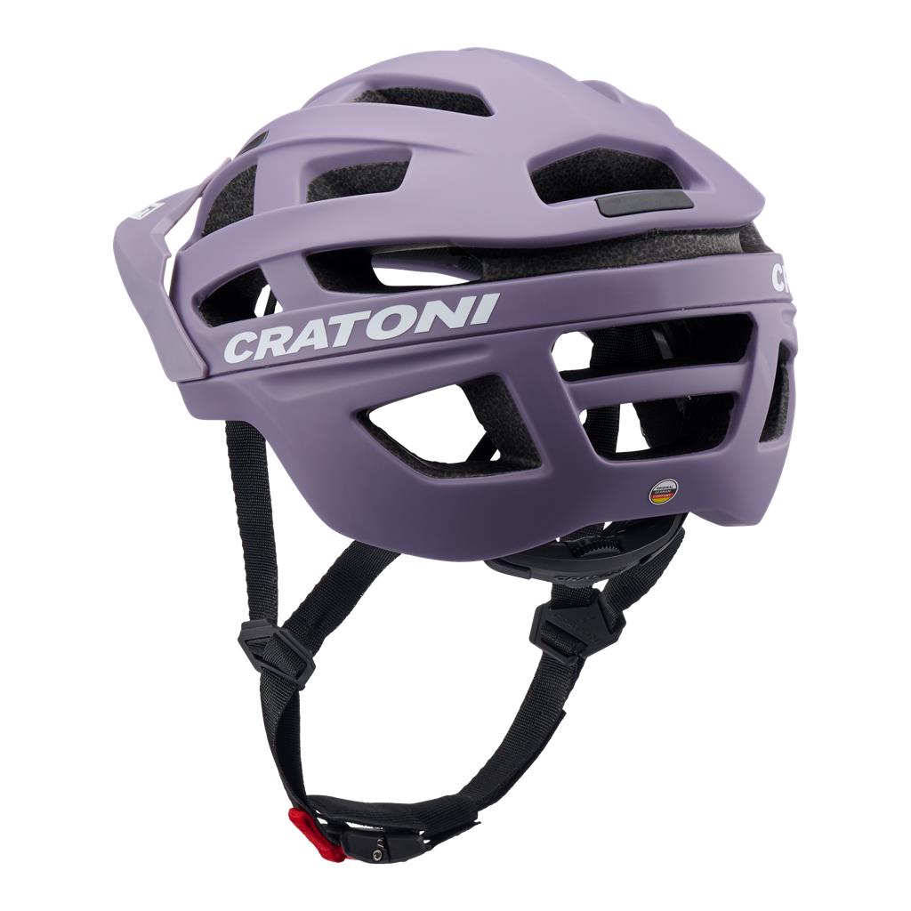 Cratoni lila matt, Gr. S/M (52-57cm) Fahrradhelm Cratoni AllRace