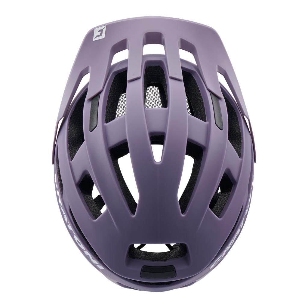 Cratoni lila matt, Gr. S/M (52-57cm) Fahrradhelm Cratoni AllRace