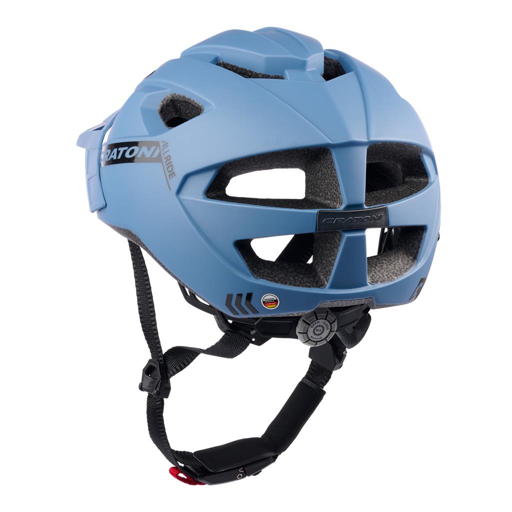 Cratoni blau matt, Gr. Uni (53-59cm) Fahrradhelm Cratoni AllRide