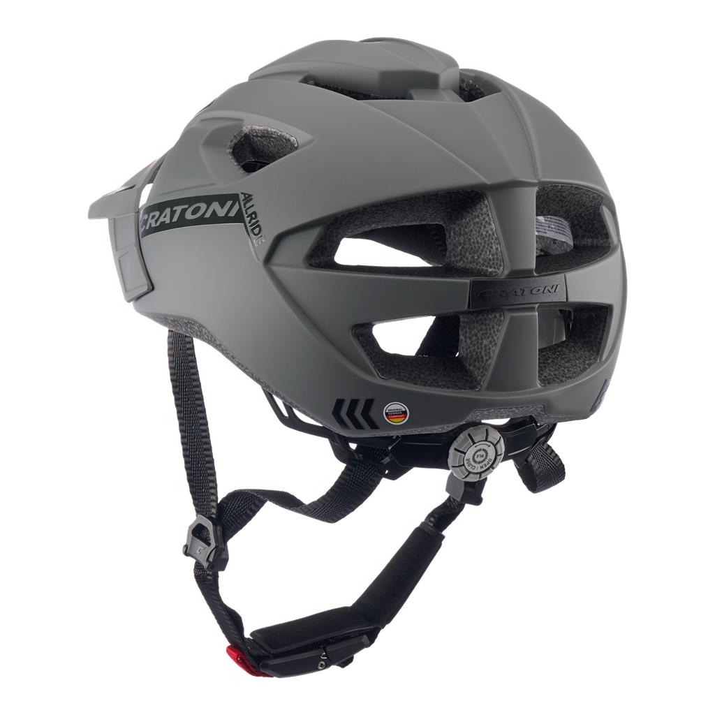 Cratoni dunkelgrau matt, Gr. Uni (53-59cm) Fahrradhelm Cratoni AllRide