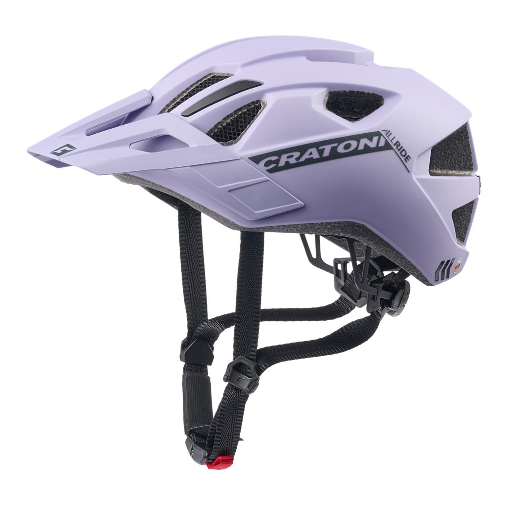 Cratoni lila matt, Gr. Uni (53-59cm) Fahrradhelm Cratoni AllRide