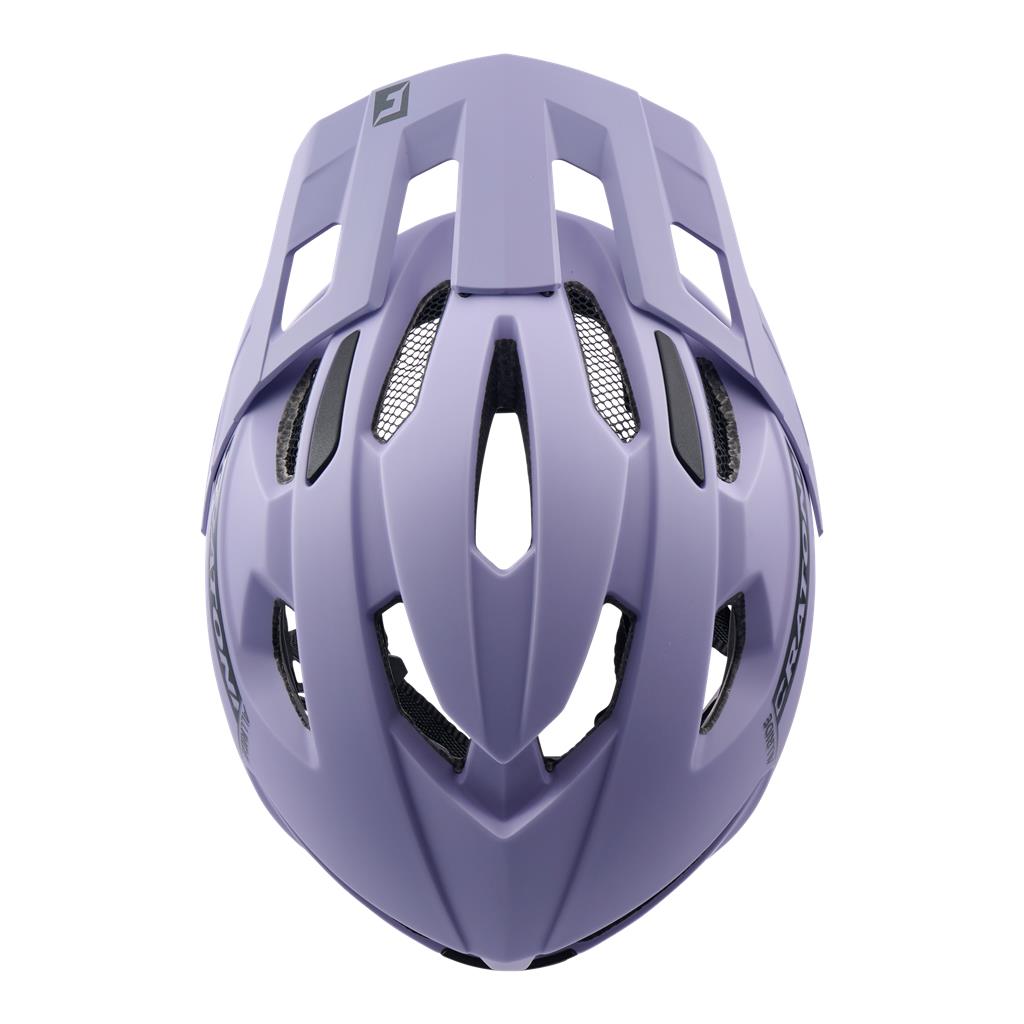 Cratoni lila matt, Gr. Uni (53-59cm) Fahrradhelm Cratoni AllRide