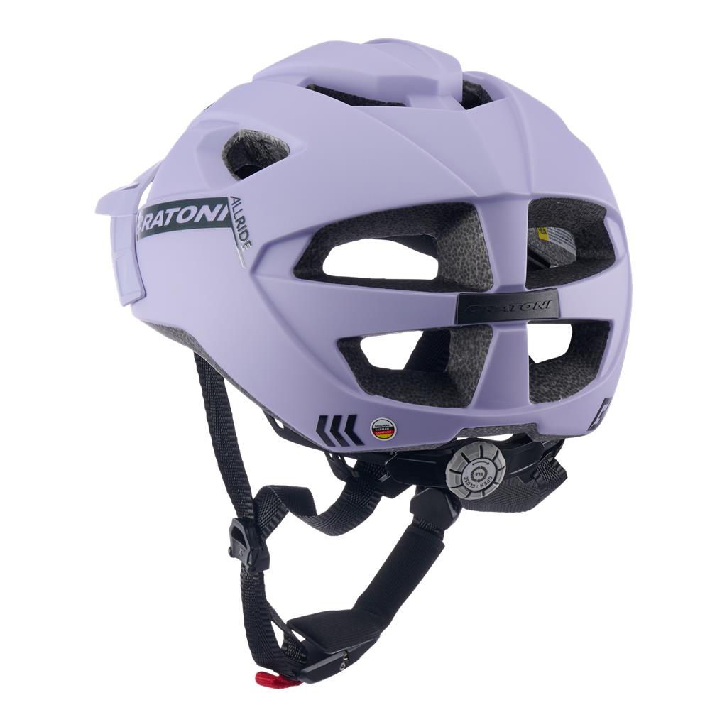 Cratoni lila matt, Gr. Uni (53-59cm) Fahrradhelm Cratoni AllRide