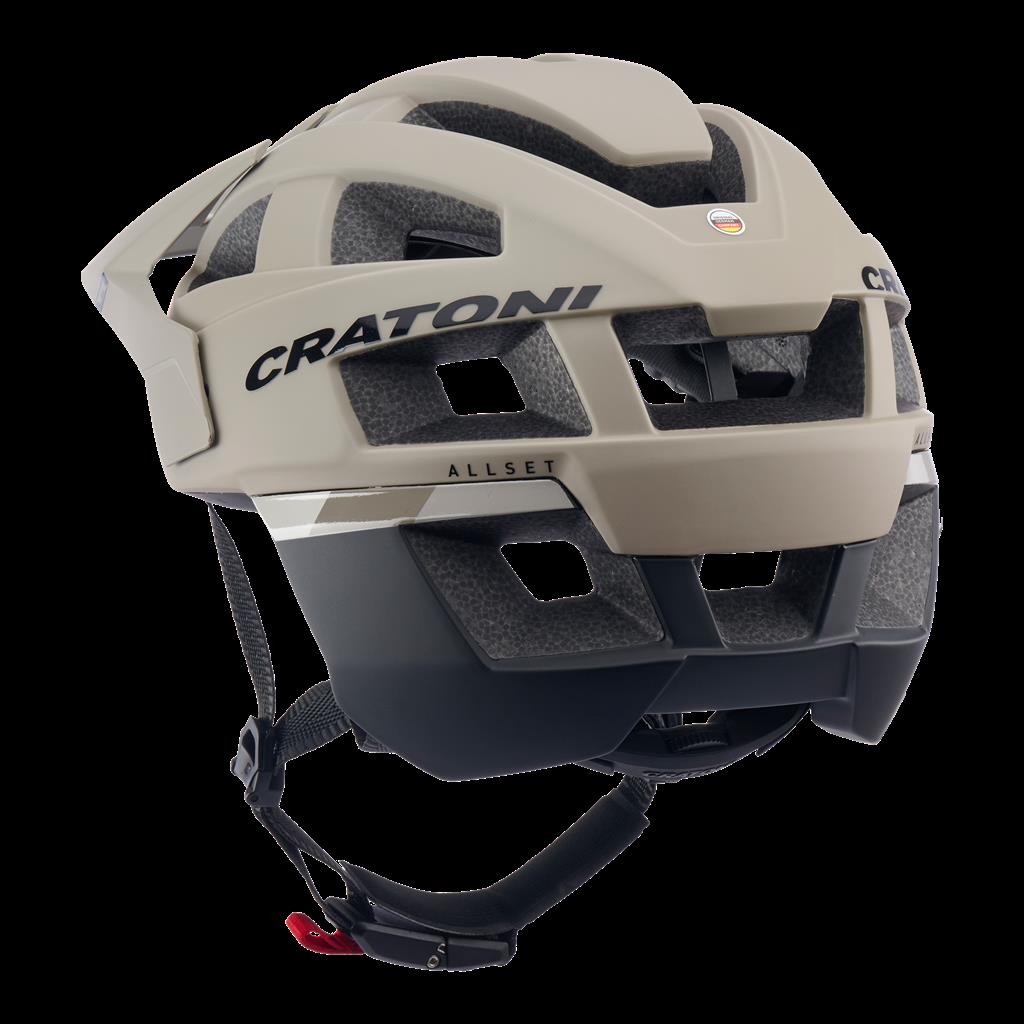 Cratoni dunkelsand matt, Fahrradhelm Cratoni AllSet