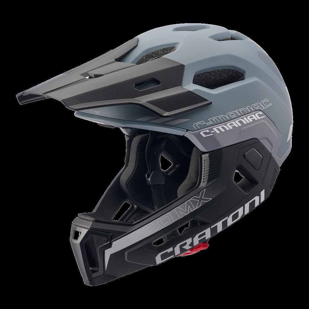 Cratoni grau matt, Fahrradhelm Cratoni C-Maniac 2.0 MX