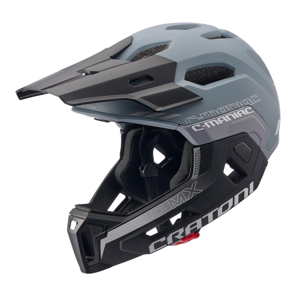 Cratoni grau matt, Fahrradhelm Cratoni C-Maniac 2.0 MX