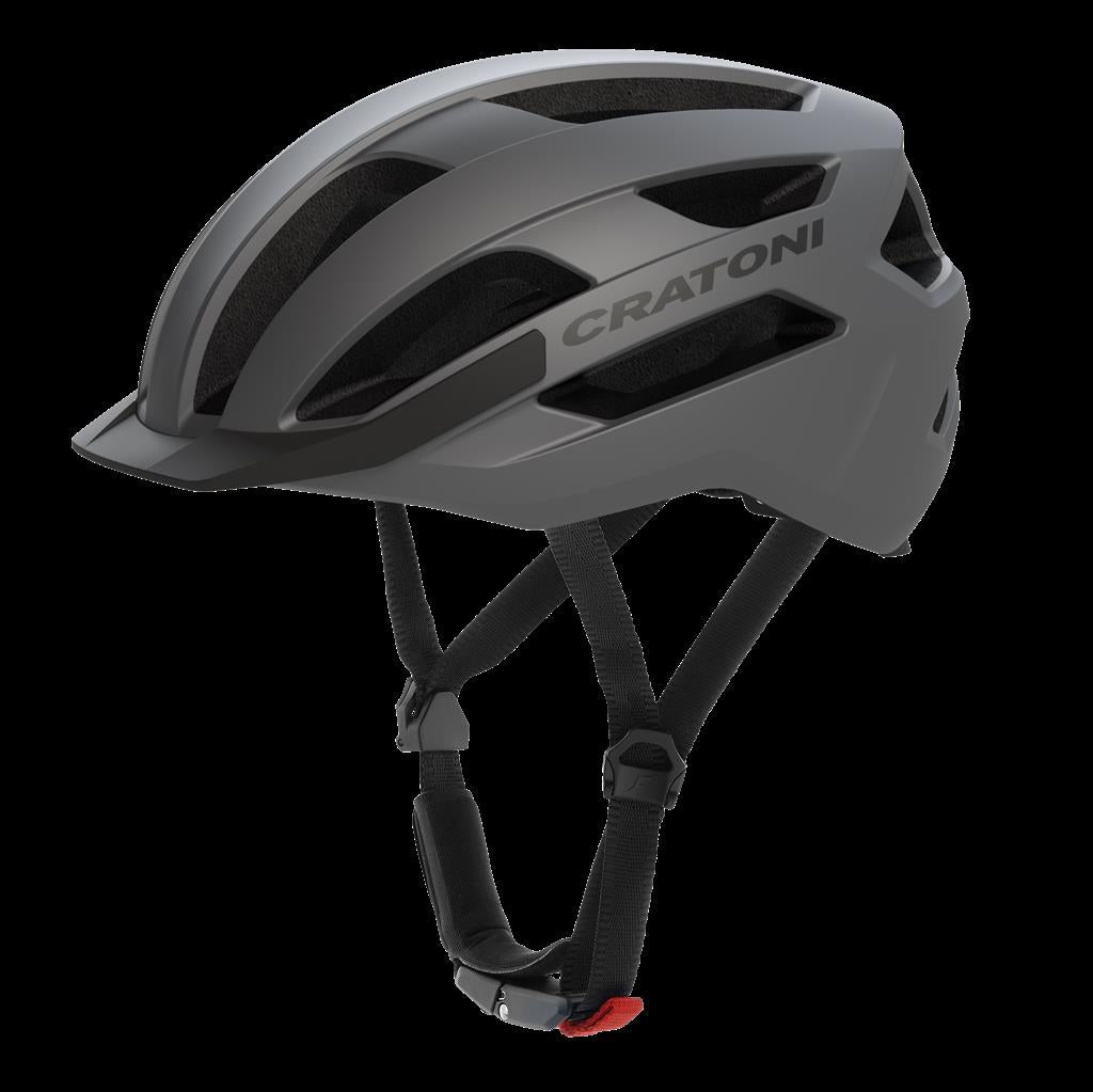 Cratoni anthrazit matt, Gr. L/XL (58-61cm) Fahrradhelm Cratoni Pacer 2.0