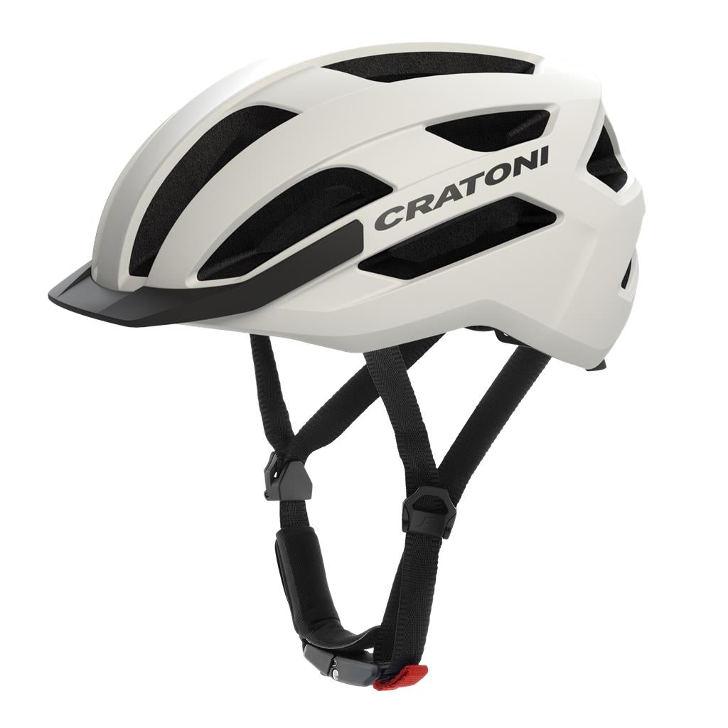 Cratoni weiß matt, Gr. L/XL (58-61cm) Fahrradhelm Cratoni Pacer 2.0