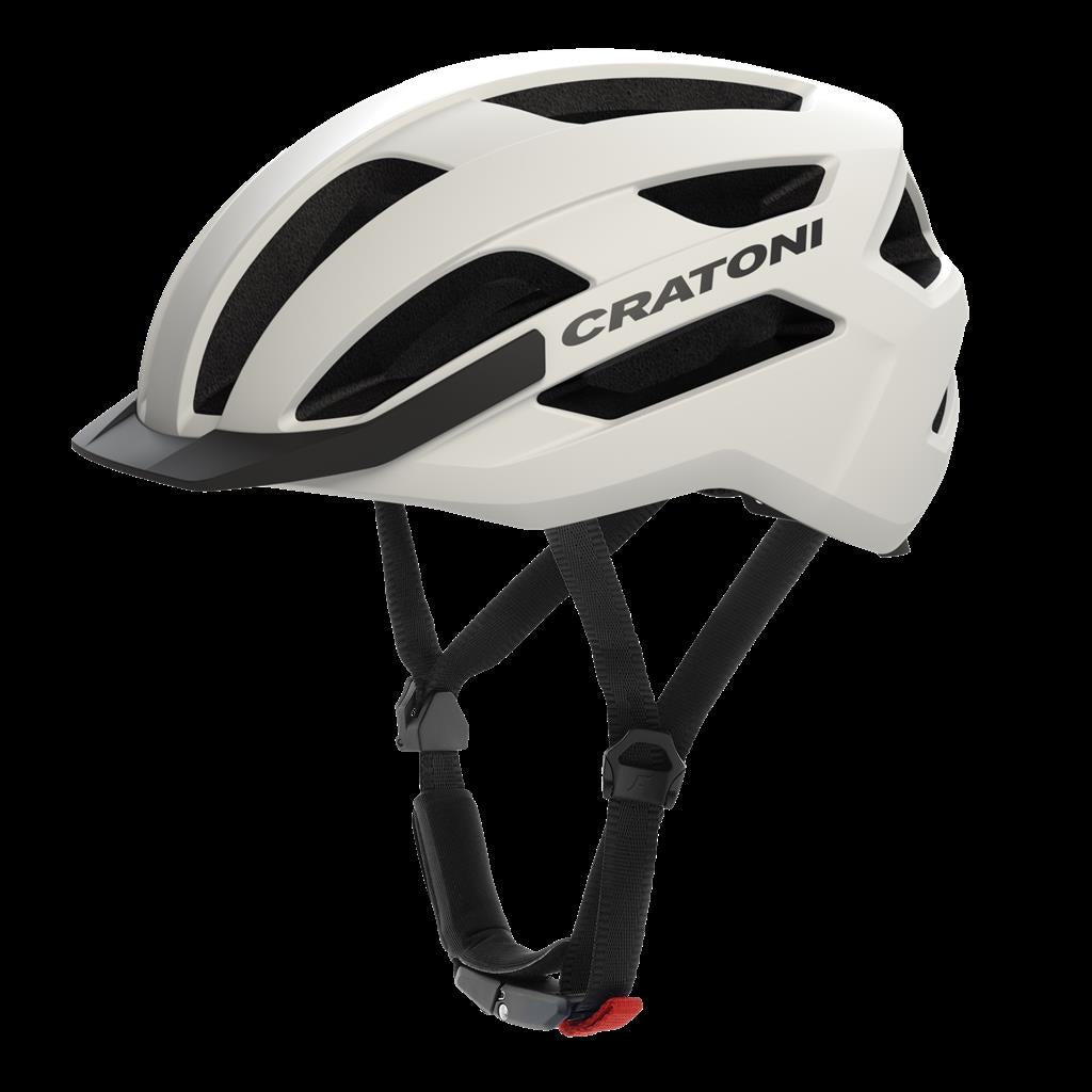 Cratoni weiß matt, Gr. S/M (54-58cm) Fahrradhelm Cratoni Pacer 2.0
