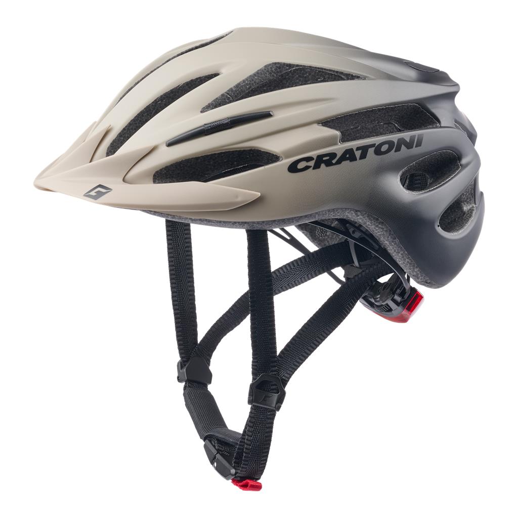 Cratoni darksand schwarz matt, Gr.XS/S (50-55cm) Fahrradhelm Cratoni Pacer Jr.