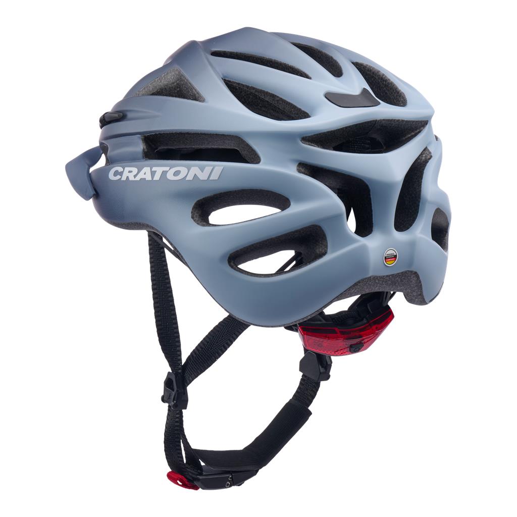 Cratoni grau matt, Gr. S/M (54-58cm) Fahrradhelm Cratoni Pacer Jr.
