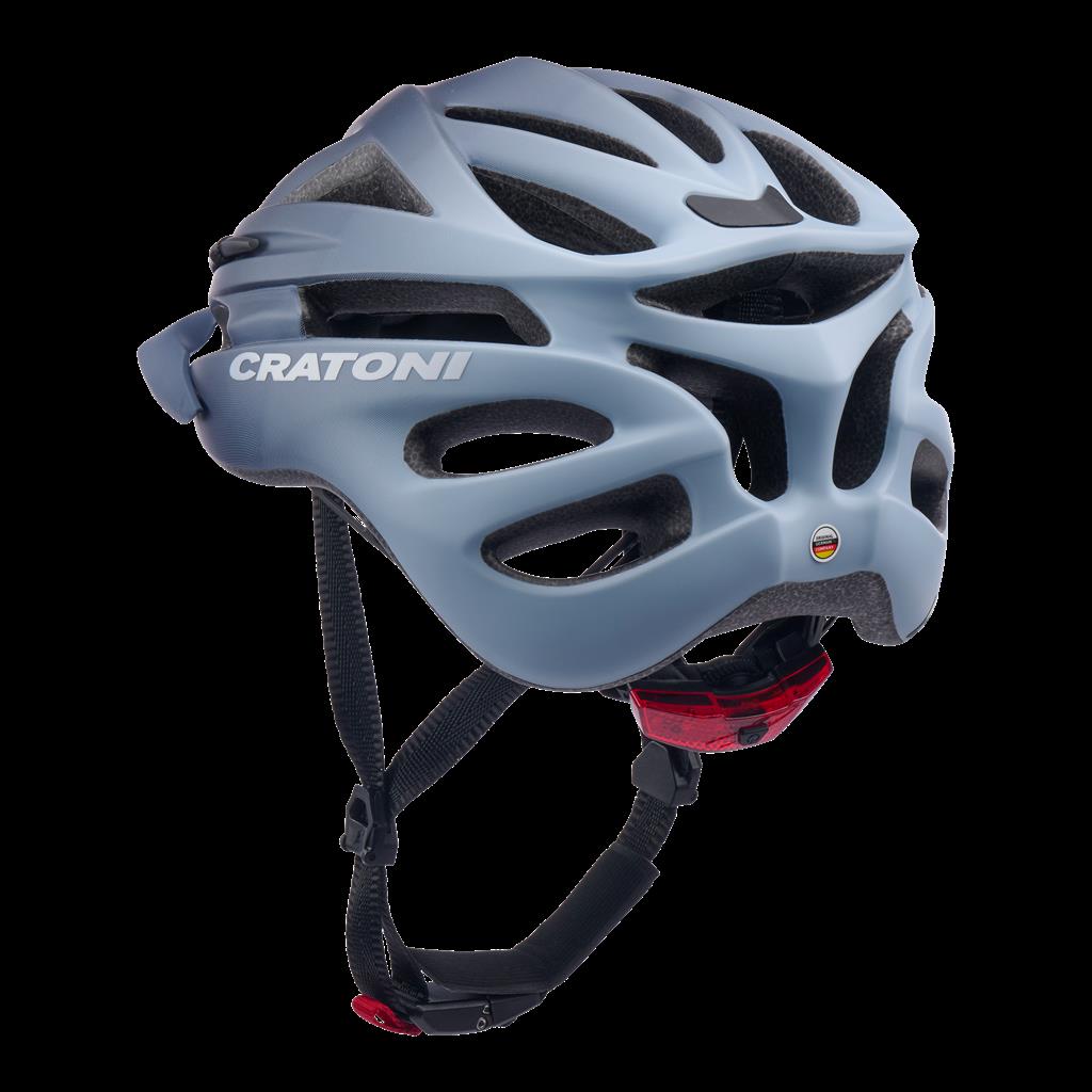 Cratoni grau matt, Gr. XS/S (50-55cm) Fahrradhelm Cratoni Pacer Jr.
