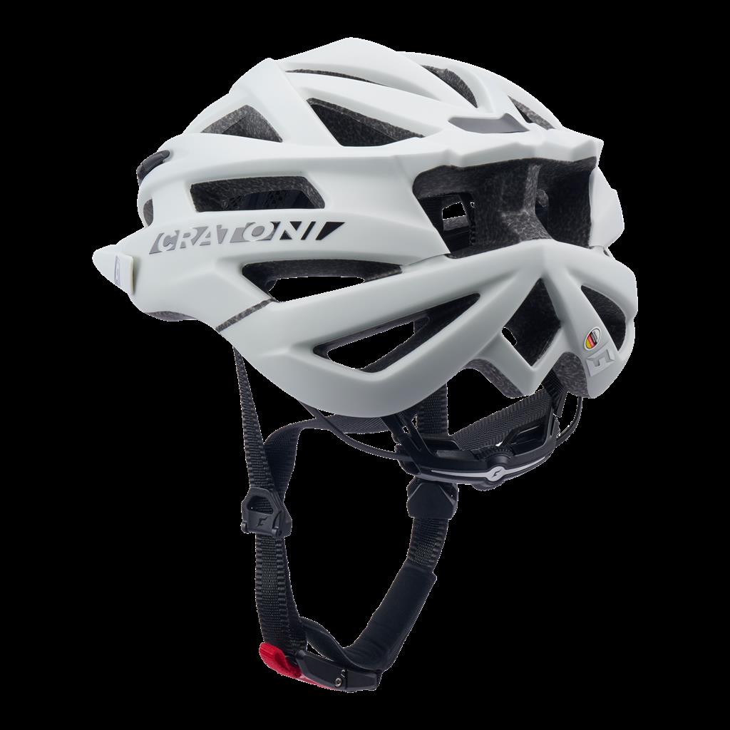 Cratoni hellgrau matt, Gr. S/M (54-58cm) Fahrradhelm Cratoni Agravic