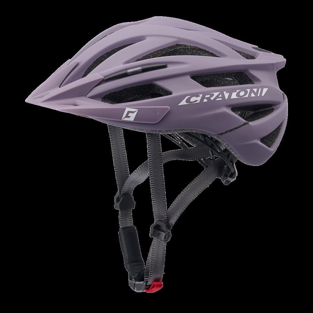 Cratoni lila matt, Gr. L/XL (58-62cm) Fahrradhelm Cratoni Agravic