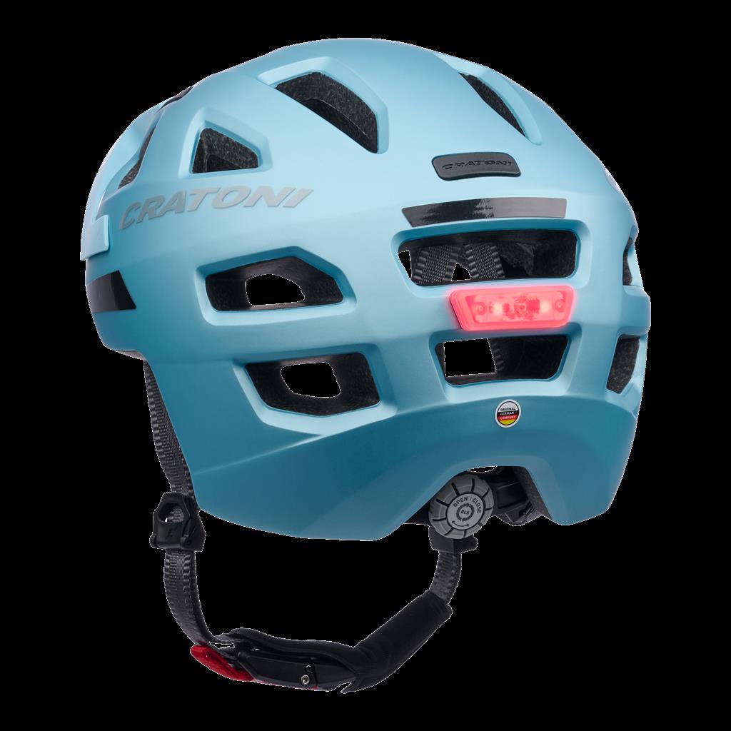 Cratoni metallic-blau matt, Gr. S (48-53cm) Fahrradhelm Cratoni Maxster Pro