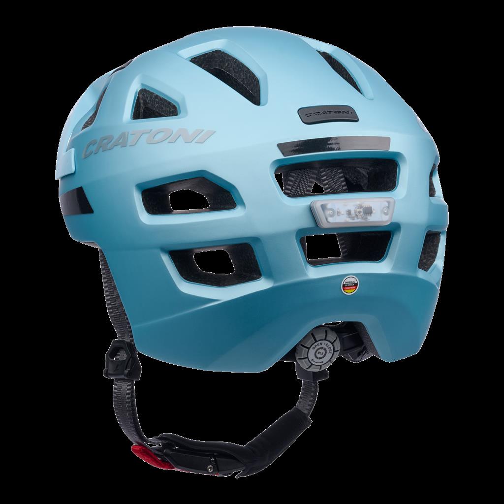 Cratoni metallic-blau matt, Gr. S (48-53cm) Fahrradhelm Cratoni Maxster Pro