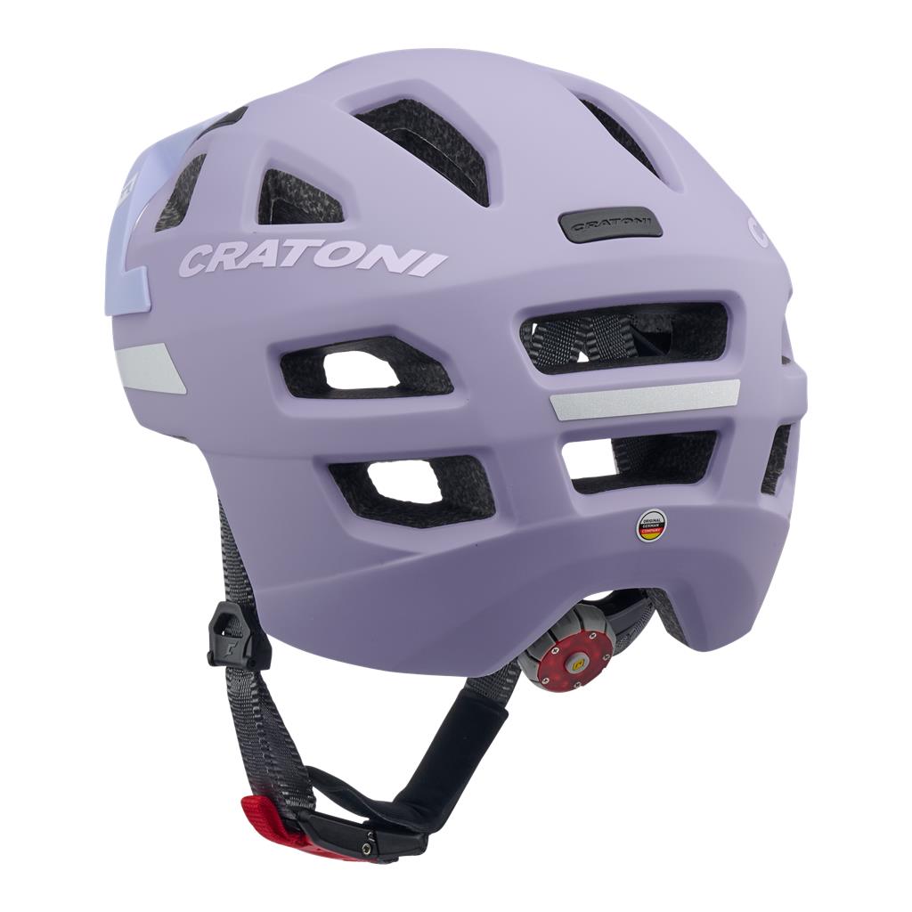 Cratoni lila matt, Gr. S (48-53cm) Fahrradhelm Cratoni Maxster Pro