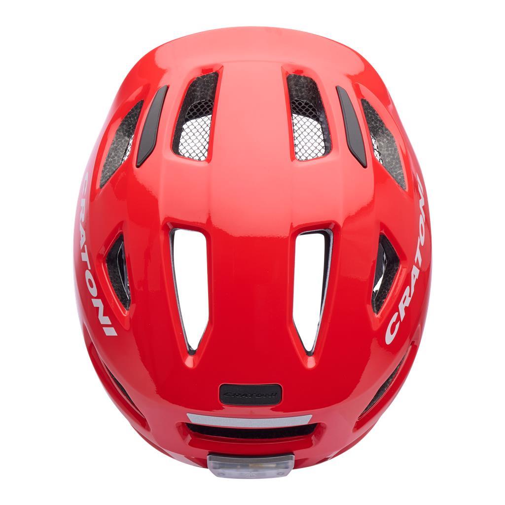 Cratoni rot glänzend, Gr. S/M (51-56cm) Fahrradhelm Cratoni Maxster