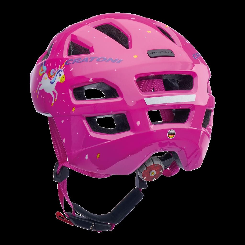 Cratoni Einhorn, pink glänzend, Gr.S (48-53cm) Fahrradhelm Cratoni Maxster