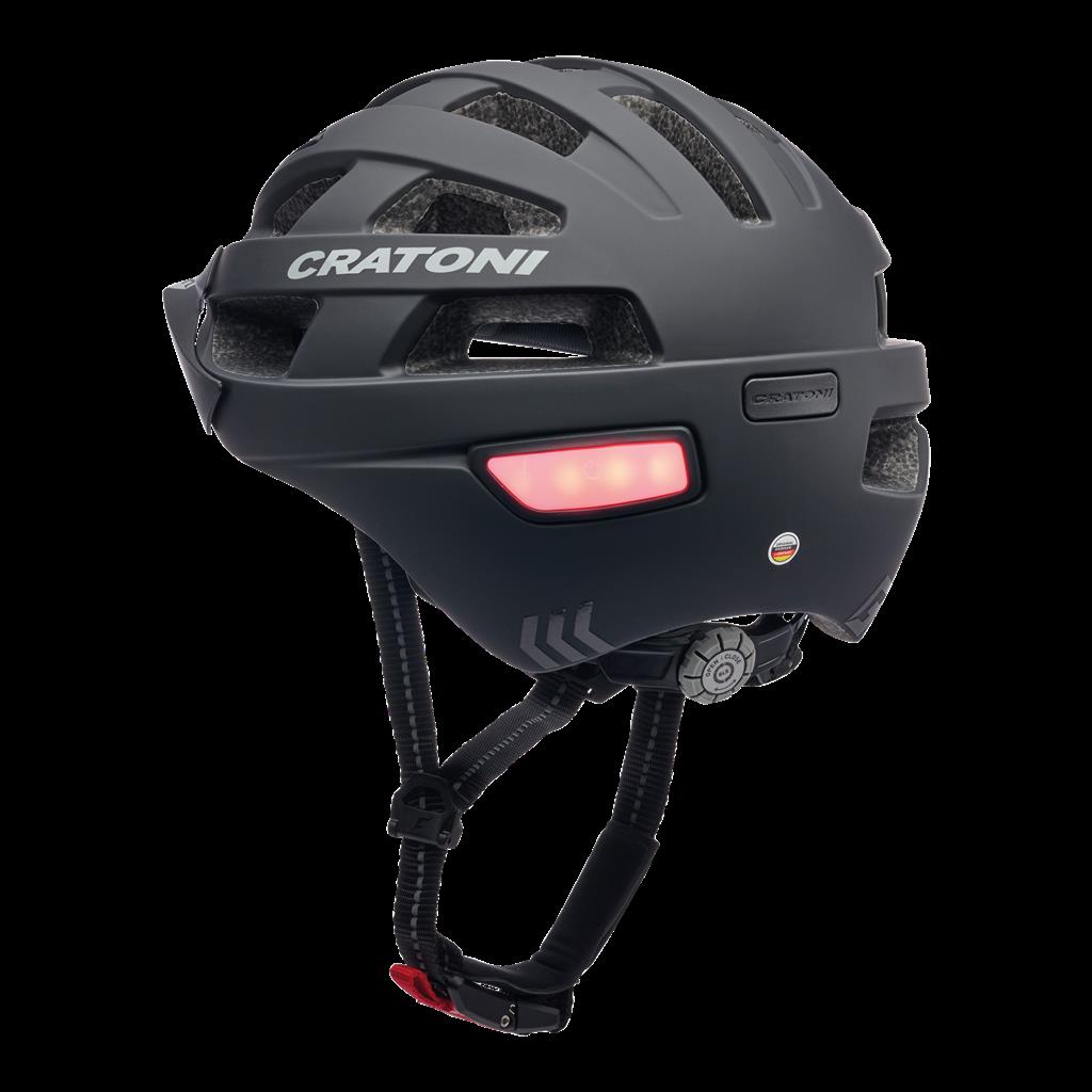 Cratoni schwarz matt, Fahrradhelm Cratoni Velo-X (City)