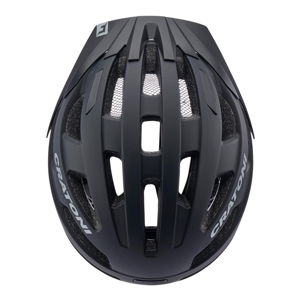 Cratoni schwarz matt, Fahrradhelm Cratoni Velo-X (City)