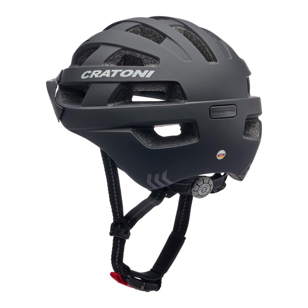 Cratoni schwarz matt, Fahrradhelm Cratoni Velo-X (City)