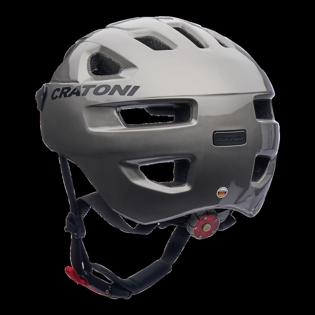 Cratoni anthrazit glänzend, Gr. L/XL (58-63cm) Fahrradhelm Cratoni C-Swift