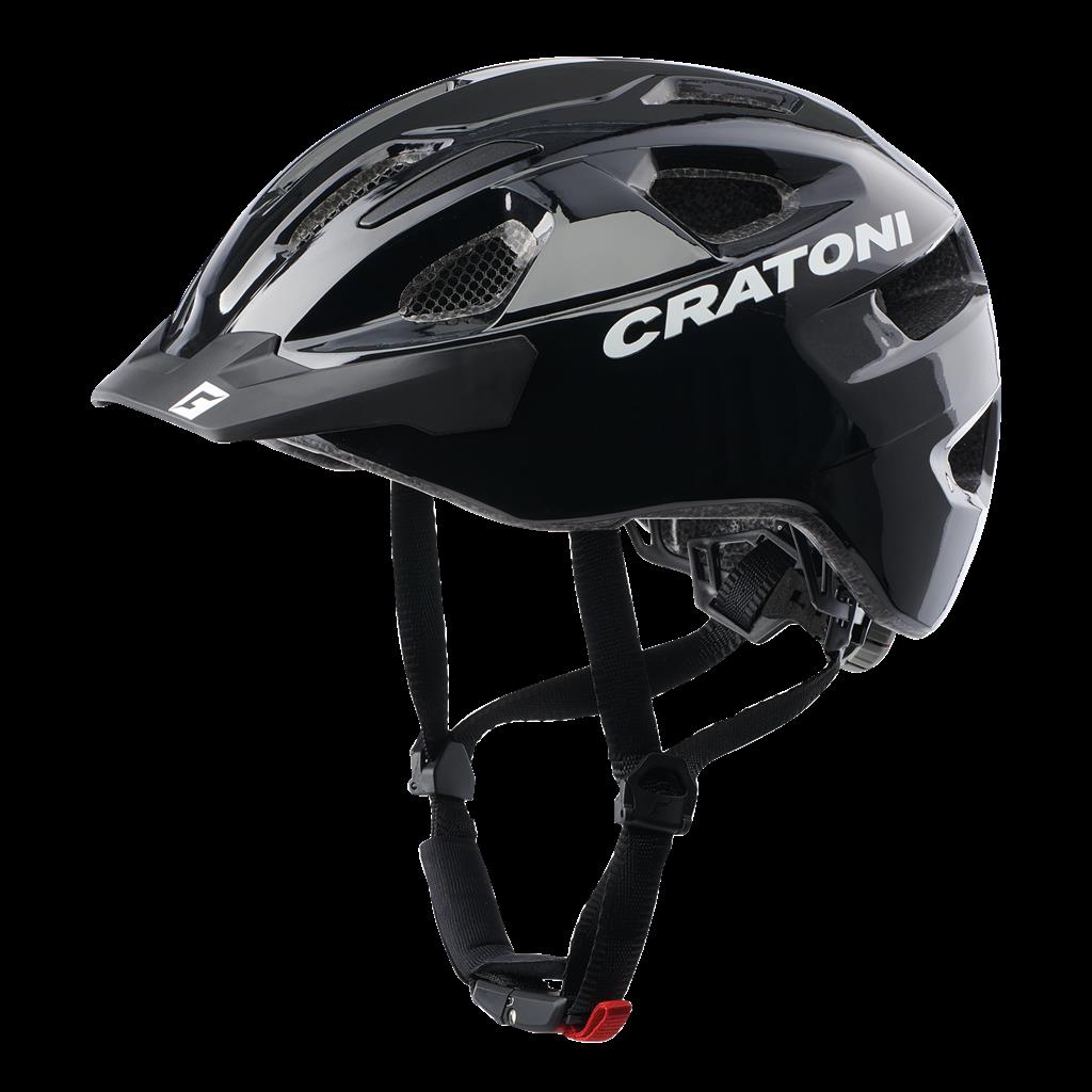 Cratoni schwarz glänzend, Gr. L/XL (58-63cm) Fahrradhelm Cratoni C-Swift