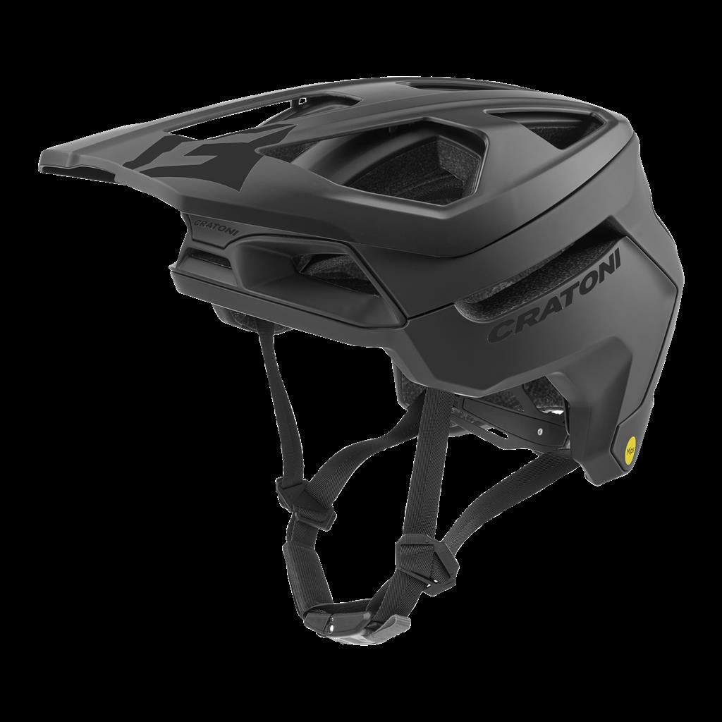 Cratoni schwarz matt Fahrradhelm Cratoni MadFlex MIPS RECCO