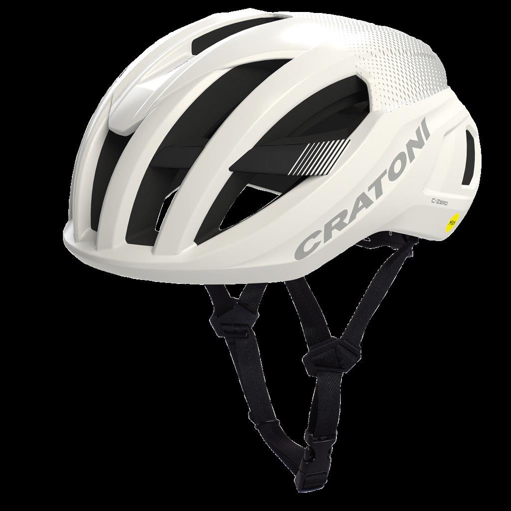 Cratoni weiß glänzend-matt, Fahrradhelm Cratoni C-Zero MIPS
