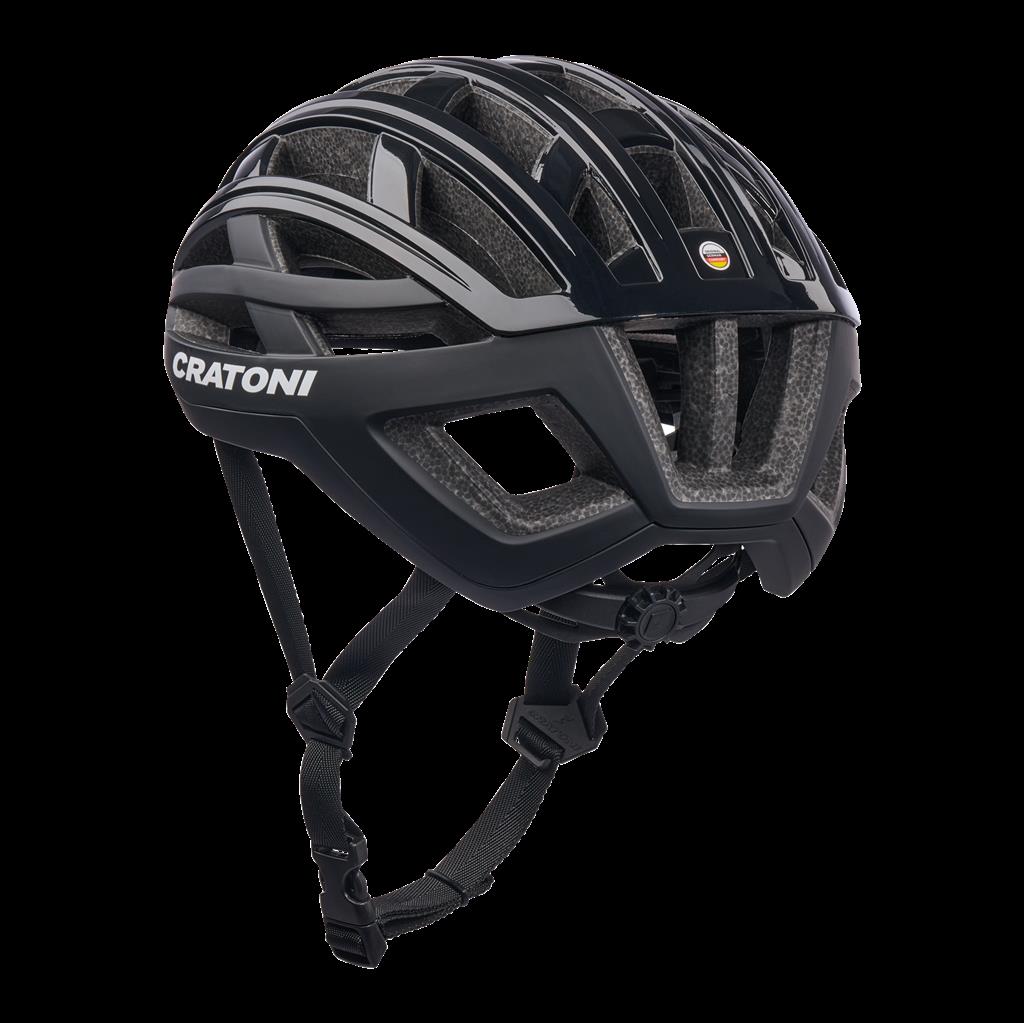 Cratoni schwarz glänzend-matt,Gr.S/M (52-56 cm) Fahrradhelm Cratoni C-Airlite