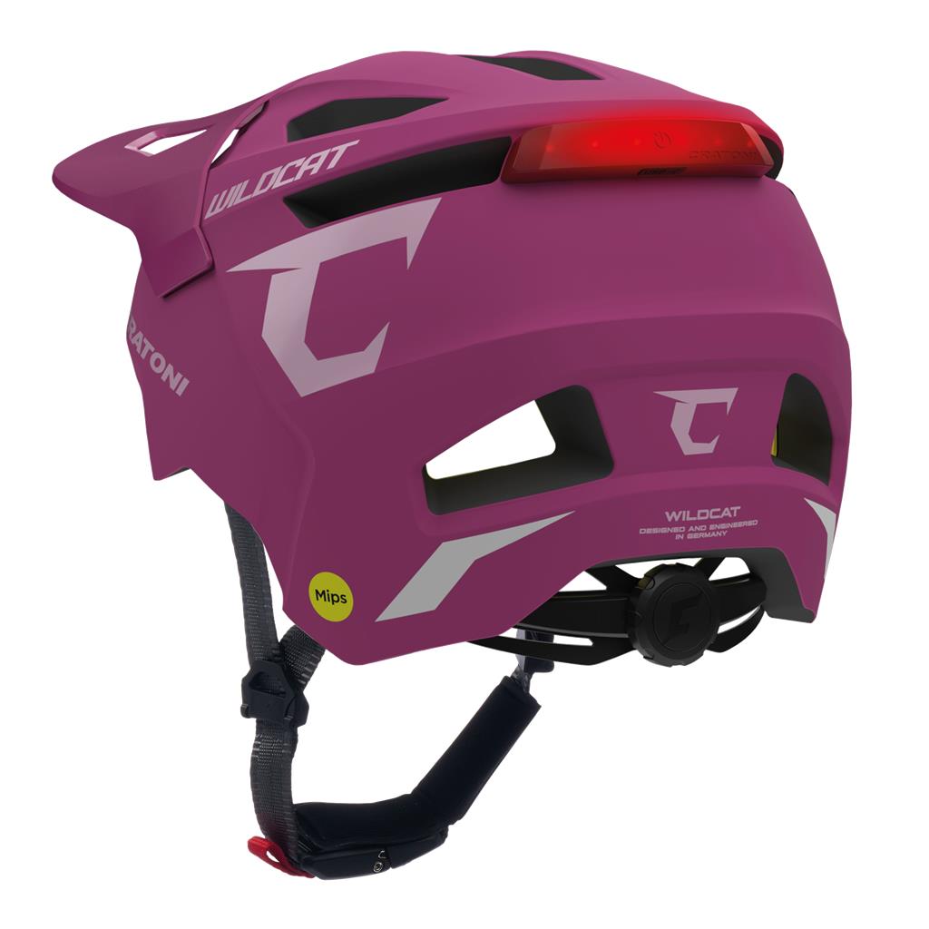 Cratoni pink matt, Gr.S/M (49-56cm) Fahrradhelm Cratoni Wildcat MIPS