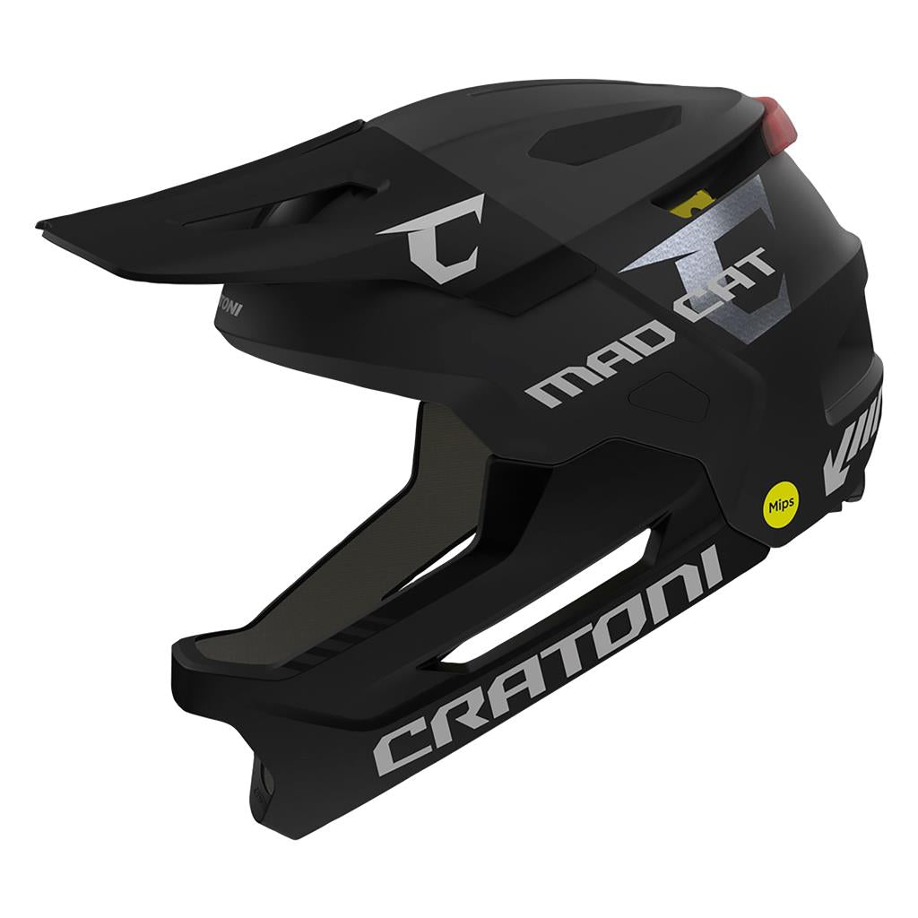Cratoni schwarz matt, Gr.S/M (49-56cm) Fahrradhelm Cratoni Madcat MIPS