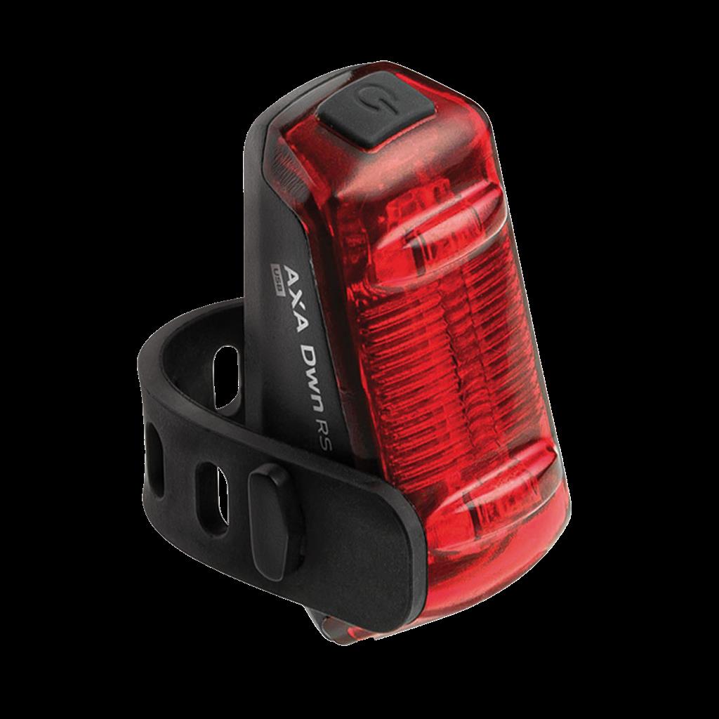 AXA Dwn 100 Front- und Dwn Rücklicht, USB LED-Akku-Beleuchtungsset AXA Dwn 100