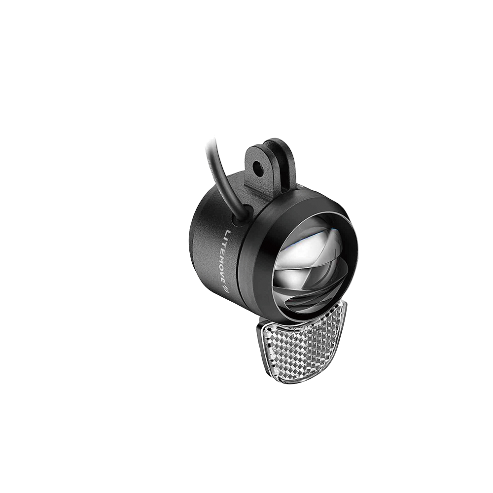 Litemove 12 V (7,5~16 V), 110 Lux, Halter oben LED-E-Bike-Scheinwerfer Litemove SEC-110