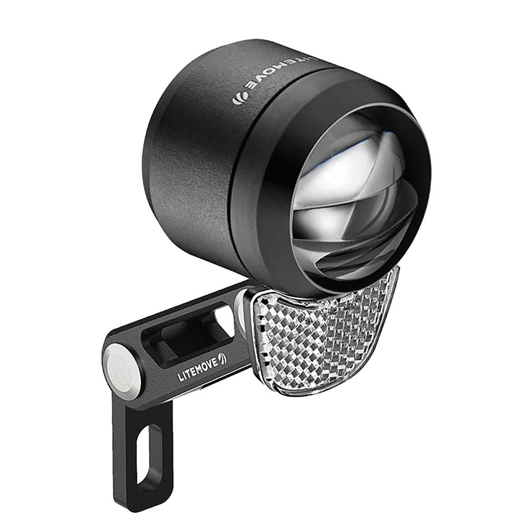 Litemove 12 V (10,5~16V), 150 Lux, Halter oben LED-E-Bike-Scheinwerfer Litemove SEC-150
