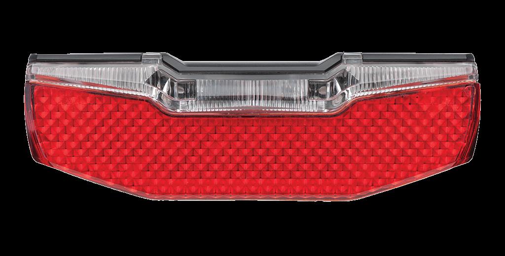 AXA 6-12V, Gepäckträgerbefestigung 50mm LED-E-Bike-Rücklicht AXA Blueline
