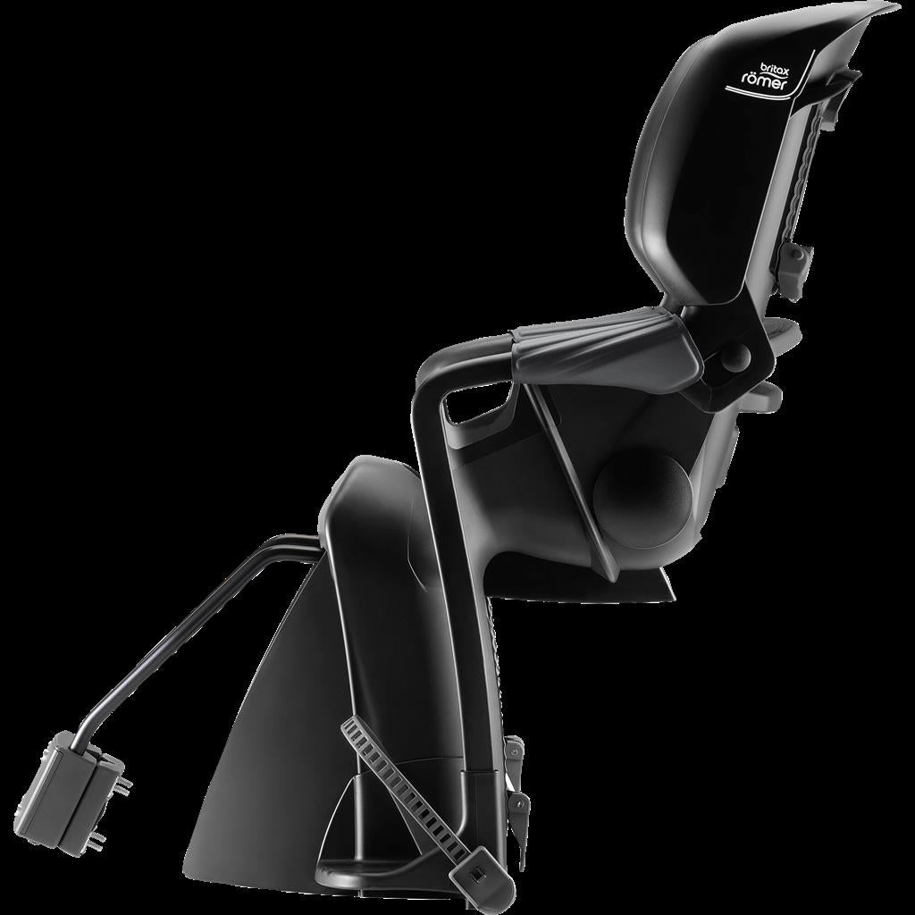 Roemer Sitz Carbon Black, Bezug Mineral Grey Kindersitz Britax Römer Jockey Pro