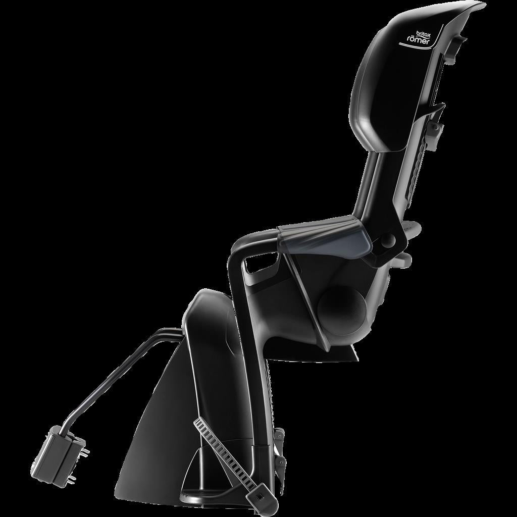 Roemer Sitz Carbon Black, Bezug Mineral Grey Kindersitz Britax Römer Jockey Pro