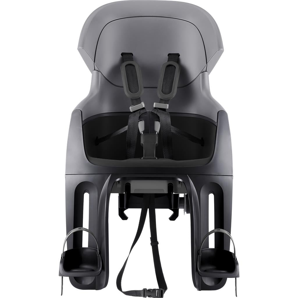 Roemer schwarz/Mineral Grey, Gepäckträgerbef. Kindersitz Britax Römer Jockey Maxi
