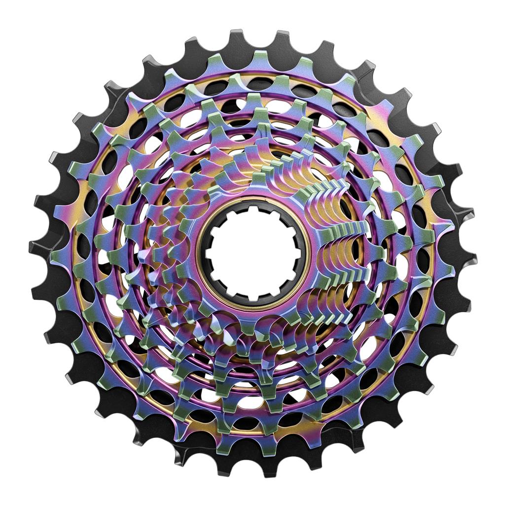 Sram 12-fach, 10-28 Zähne, XDR-Body, rainbow Zahnkranz-Kassette SRAM XG-1290 E1