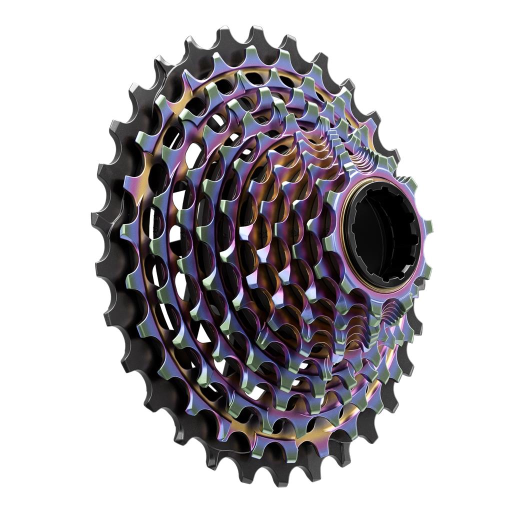 Sram 12-fach, 10-28 Zähne, XDR-Body, rainbow Zahnkranz-Kassette SRAM XG-1290 E1
