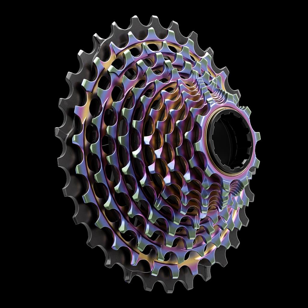 Sram 12-fach, 10-33 Zähne, XDR-Body, rainbow Zahnkranz-Kassette SRAM XG-1290 E1
