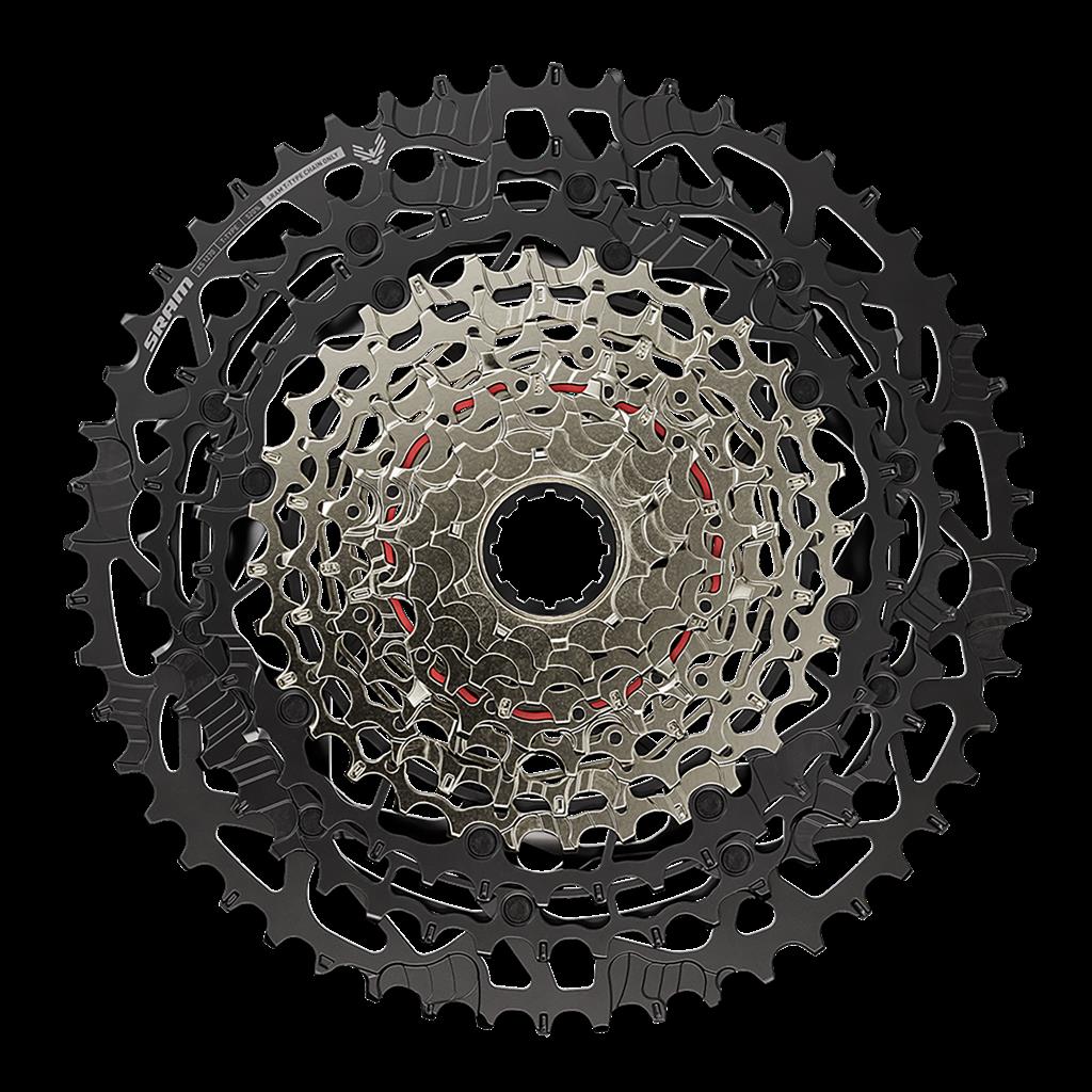 Sram 12-fach, 10-52 Zähne, HG-Body, nickel si Zahnkranz-Kassette SRAM XS-1270 T-Type